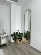 Ovaler Standspiegel in 3 Farben | 180×50 cm