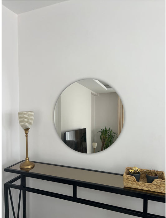 Rahmenloser Spiegel rund | 60 cm