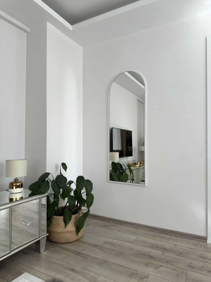 Ovaler Standspiegel in 3 Farben | 140×50 cm