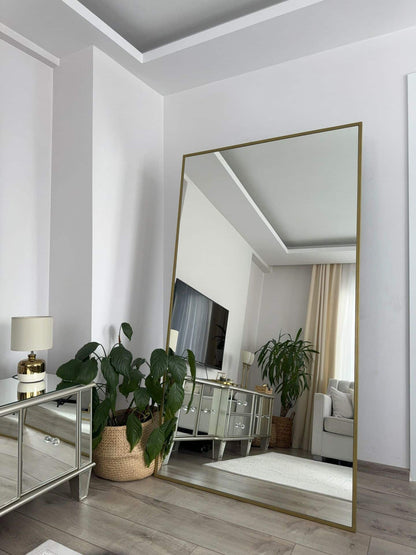 Rechteck Standspiegel in 3 Farben | 180×100 cm