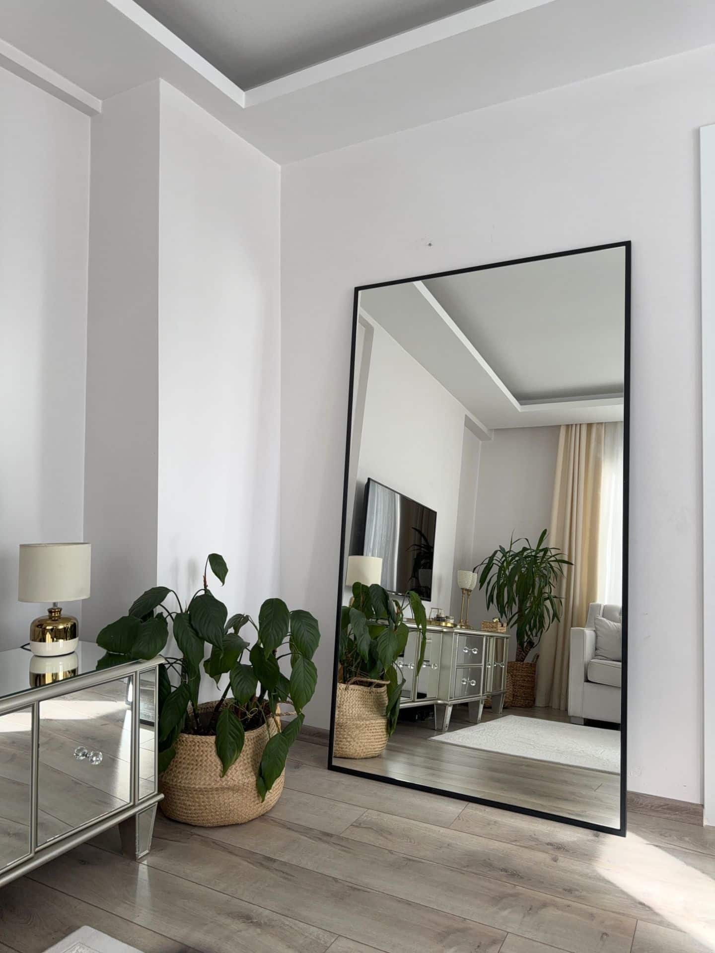 Rechteck Standspiegel in 3 Farben | 180×100 cm