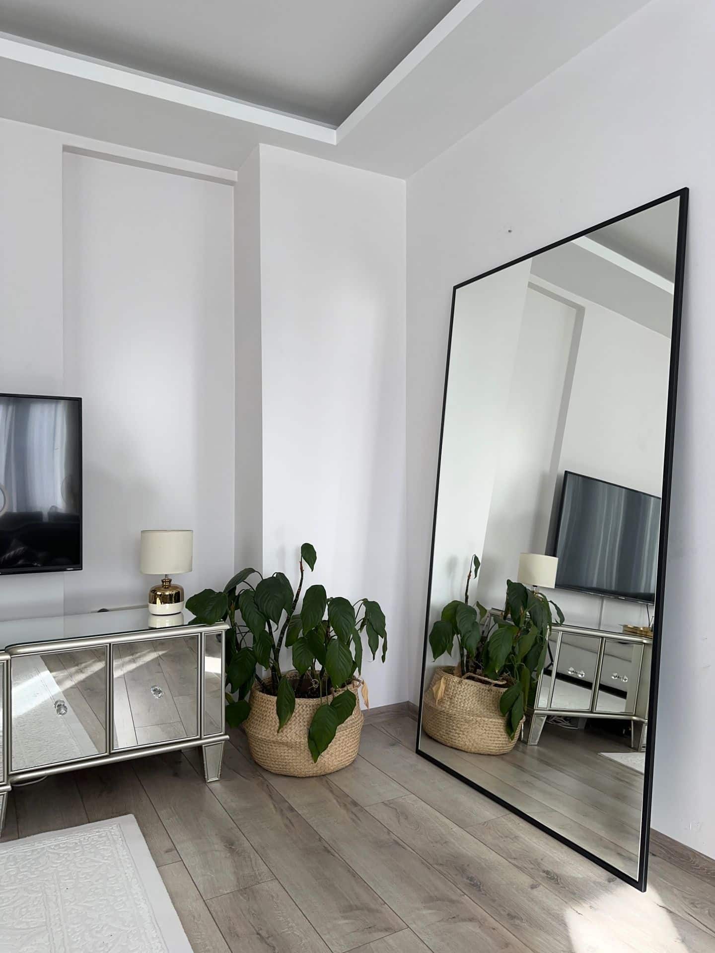 Rechteck Standspiegel in 3 Farben | 180×100 cm