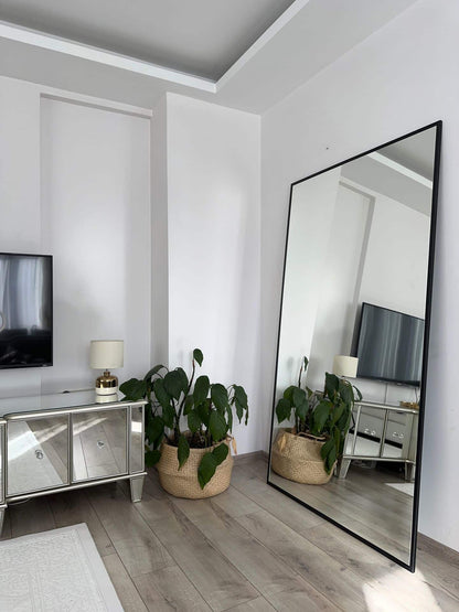 Rechteck Standspiegel in 3 Farben | 180×100 cm