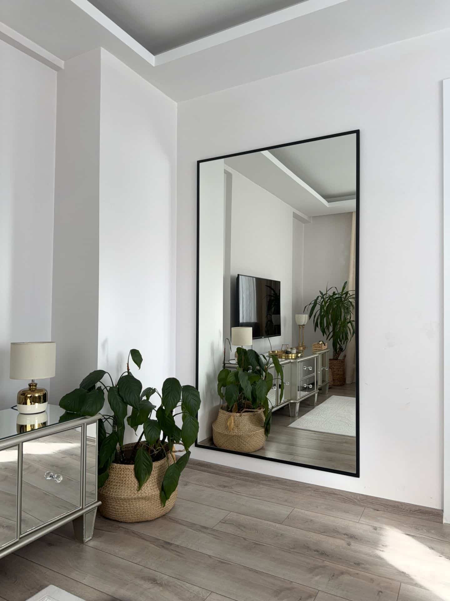 Rechteck Standspiegel in 3 Farben | 180×100 cm