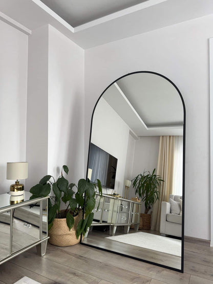 Ovaler Standspiegel in 3 Farben | 180×100 cm