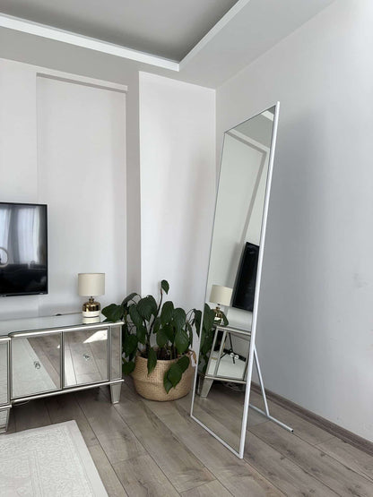 Rechteck Standspiegel in 3 Farben | 180×50 cm