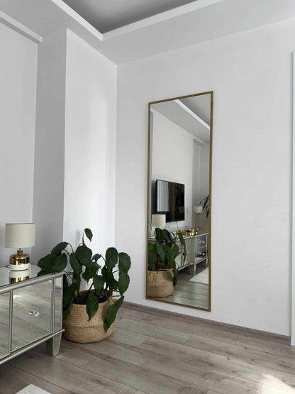 Rechteck Standspiegel in 3 Farben | 180×60 cm