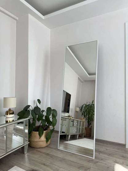 Rechteck Standspiegel in 3 Farben | 180×60 cm