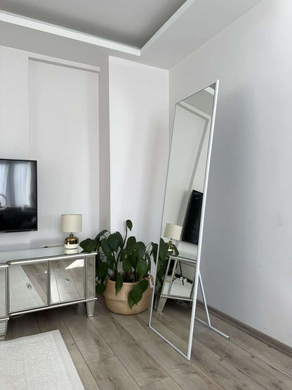 Rechteck Standspiegel in 3 Farben | 180×60 cm