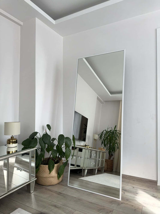 Rechteck Standspiegel in 3 Farben | 180×70 cm