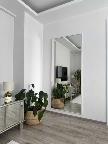 Rechteck Standspiegel in 3 Farben | 180×80 cm