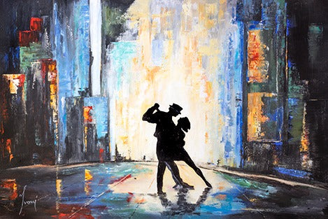 Tango Leinwand Druck