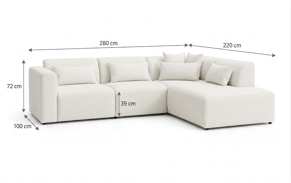 MONT-BLANC Ecksofa